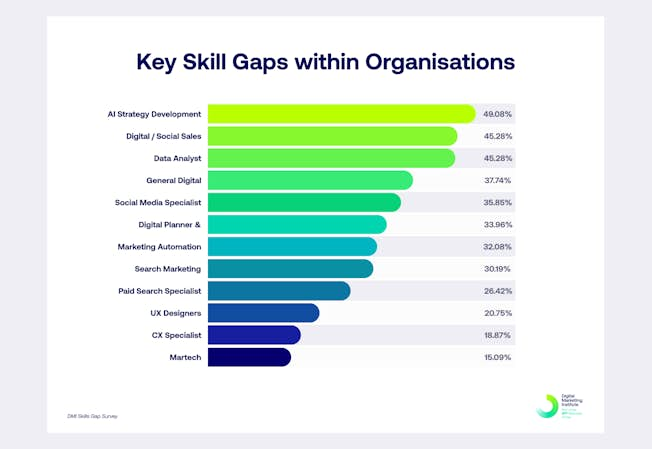 CMO survey on key skills gaps