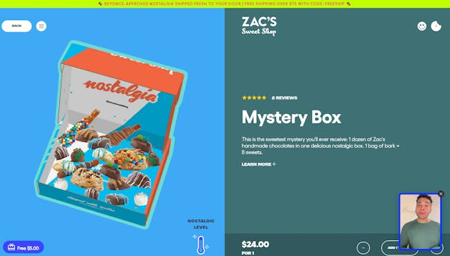 Zac's Sweet Shop Mystery Box