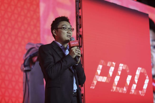 Colin Huang, Temu's founder - Credit: Huang Zheng Photo - CFP